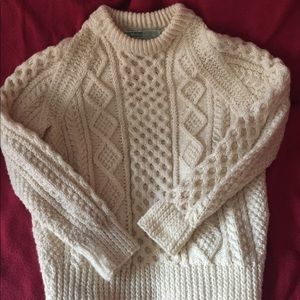 John Molloy | Cable Knit Wool Sweater